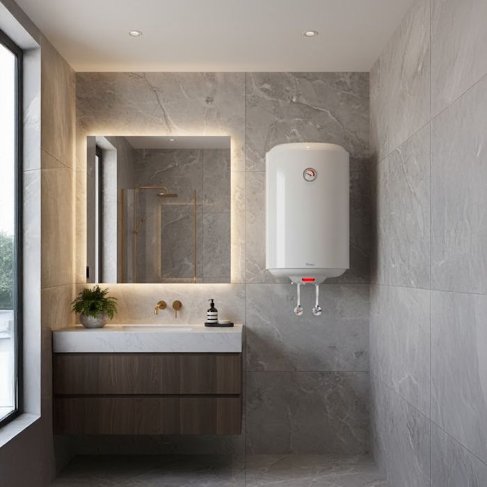 Saudi Ceramics Electric Water Heater 80L Vertical
